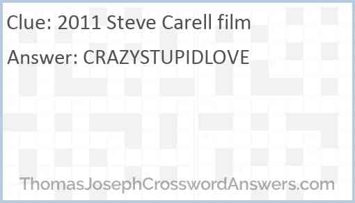 2011 Steve Carell film Answer