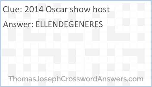 2014 Oscar show host Answer