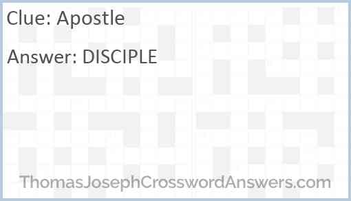 Apostle Answer