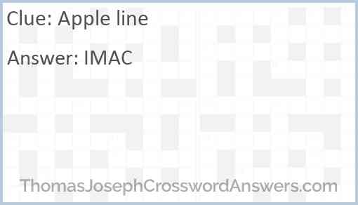 Apple line Answer