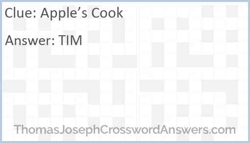 Apple’s Cook Answer
