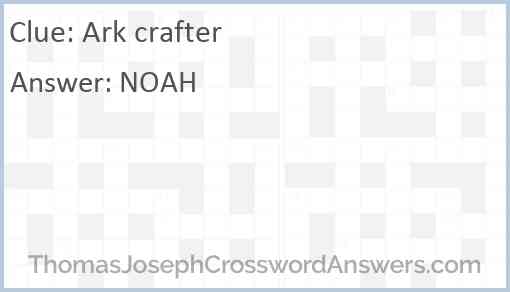 Ark crafter Answer