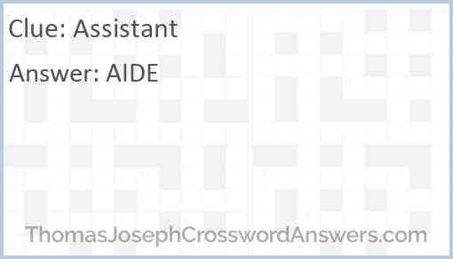 Assistant Answer