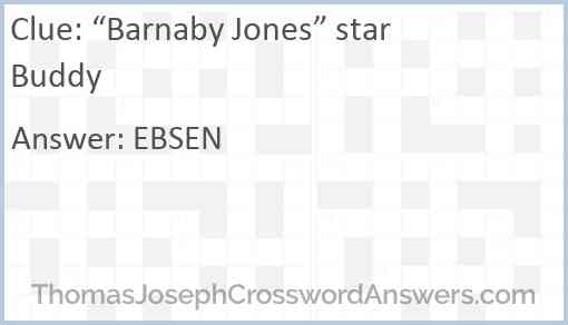 “Barnaby Jones” star Buddy Answer