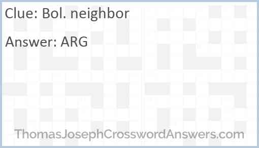 Bol. neighbor Answer