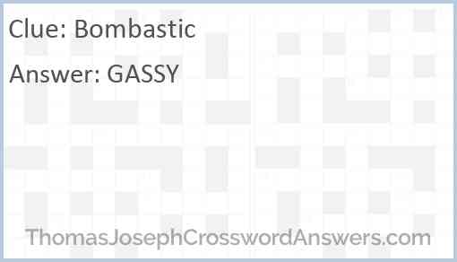 Bombastic Answer