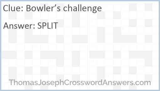 Bowler’s challenge Answer
