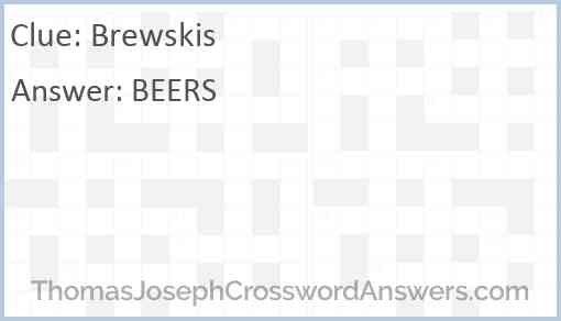 Brewskis Answer