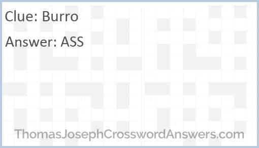 Burro Answer