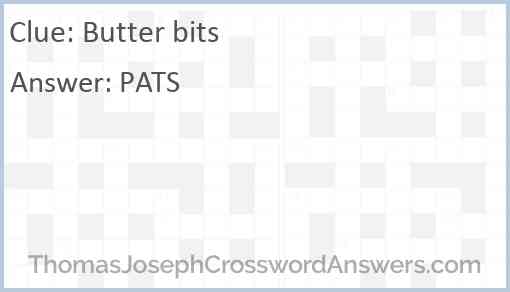 Butter bits Answer