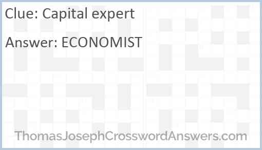 Capital expert Answer