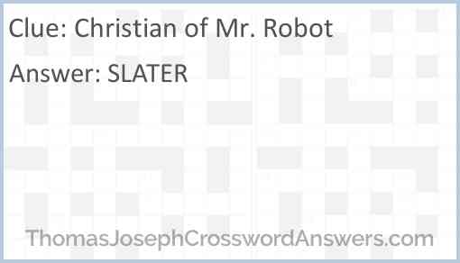 Christian of “Mr. Robot” Answer