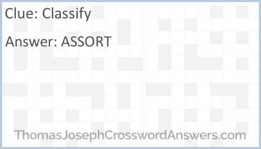 Classify Answer