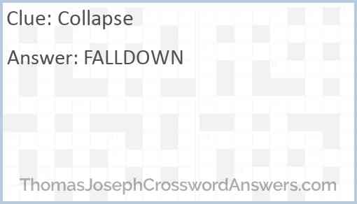 Collapse Answer