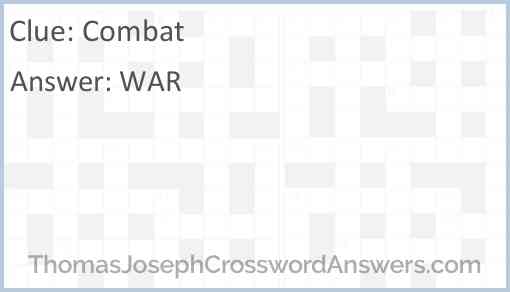 Combat Answer
