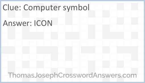 Computer symbol Answer