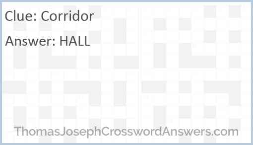 Corridor Answer