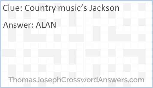 Country music’s Jackson Answer
