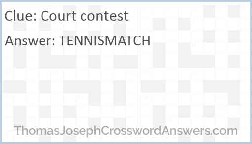 Court contest Answer