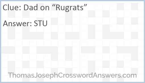 Dad on “Rugrats” Answer