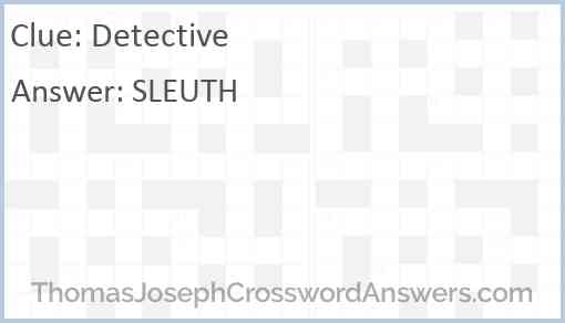 Detective Answer