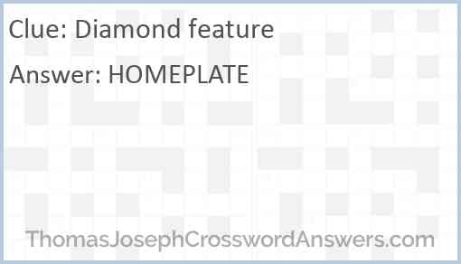 Diamond feature Answer