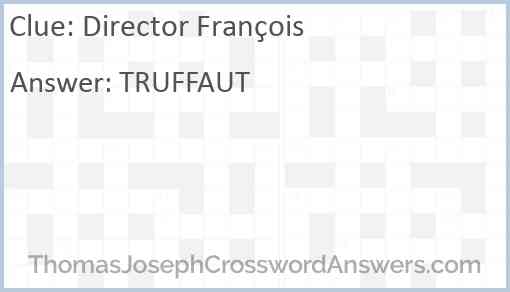 Director François Answer