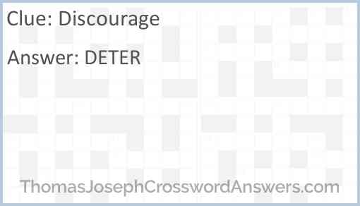 Discourage Answer