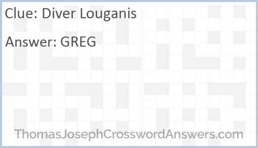 Diver Louganis Answer