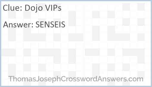 Dojo VIPs Answer