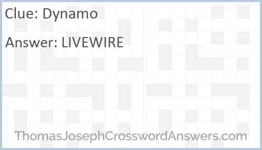 Dynamo Answer