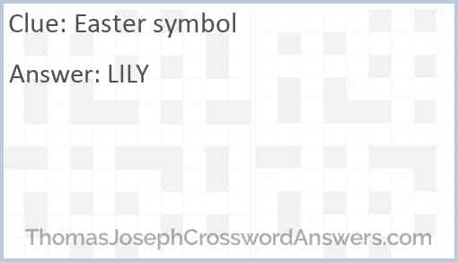 Easter symbol Answer