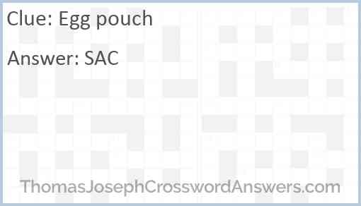 Egg pouch Answer