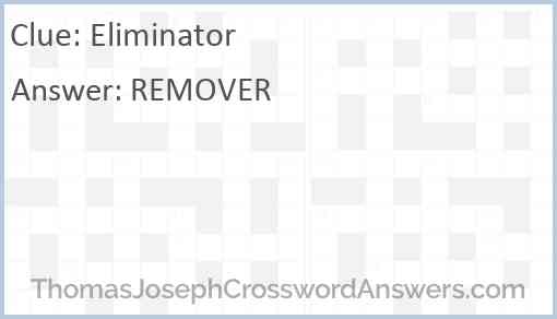 Eliminator Answer