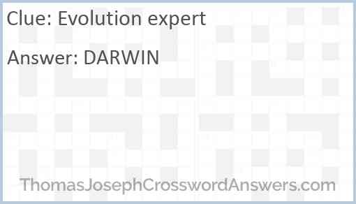 Evolution expert Answer