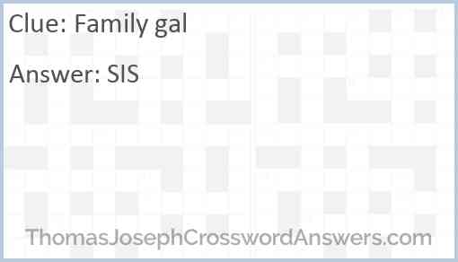 Family gal Answer