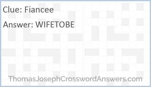 Fiancee Answer