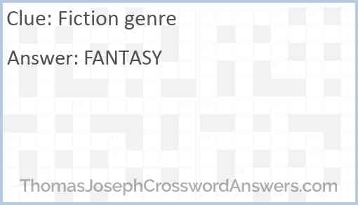 Fiction genre Answer