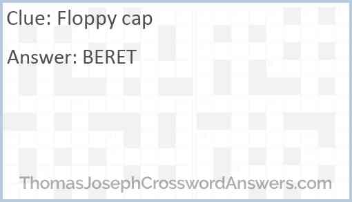 Floppy cap Answer