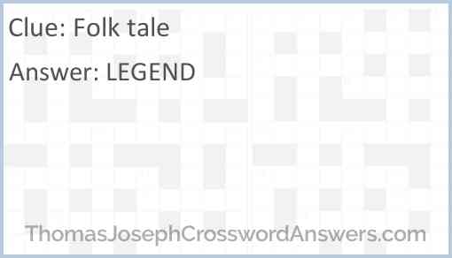 Folk tale Answer