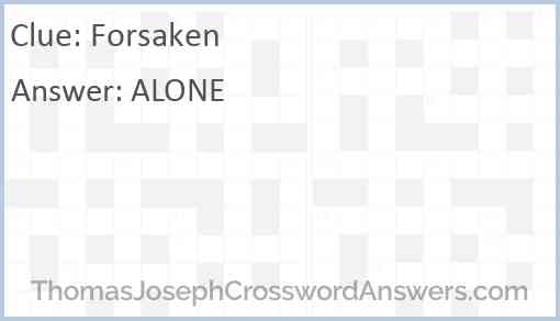 Forsaken Answer