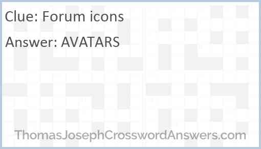 Forum icons Answer