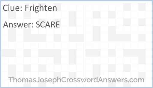 Frighten Answer