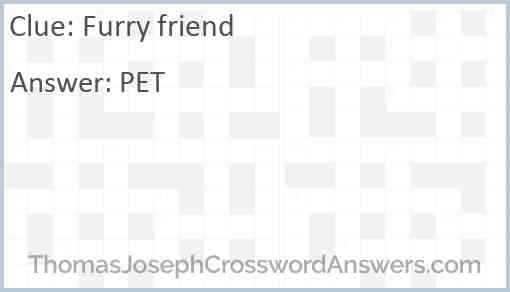 Furry friend Answer