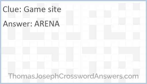 Game site Answer