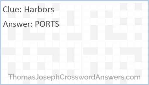 Harbors Answer