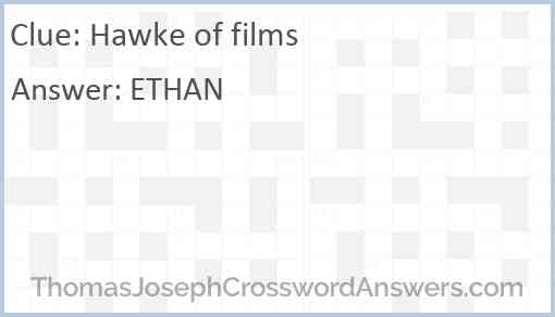 Hawke of films Answer