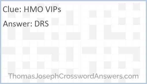 HMO VIPs Answer