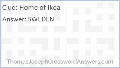 Home of Ikea Answer
