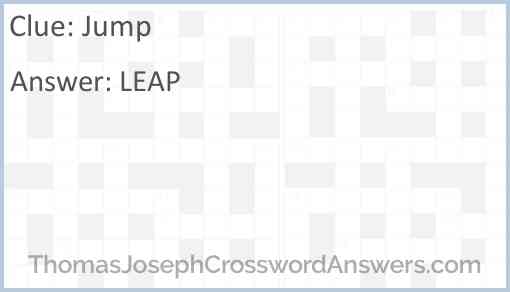 Jump Answer